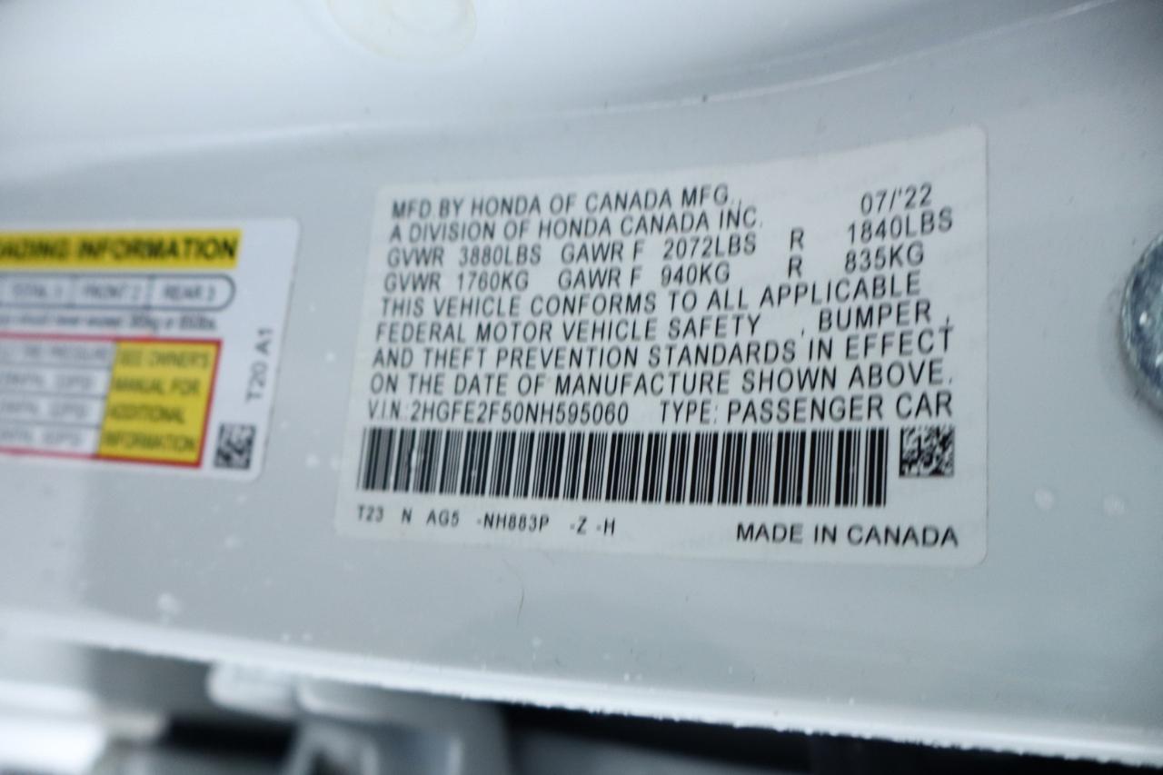 Honda Civic Sedan Sport CVT 2022