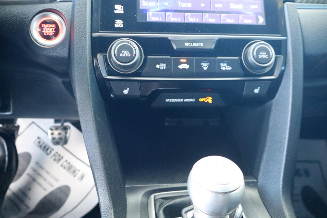 Honda Civic Coupe Si Manual 2017