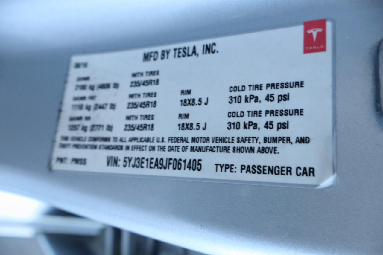 Tesla Model 3 Mid Range Battery RWD 2018