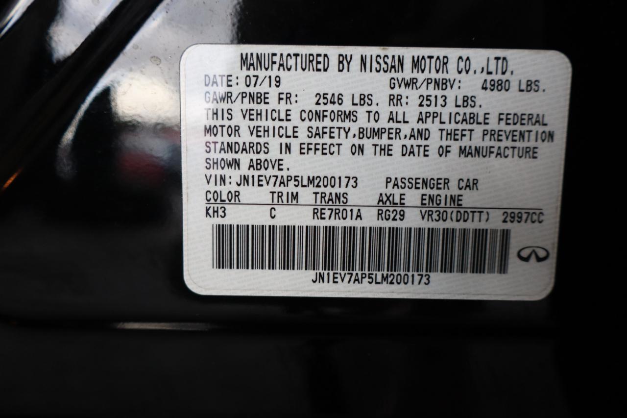 Infiniti Q50 3.0t LUXE RWD 2020