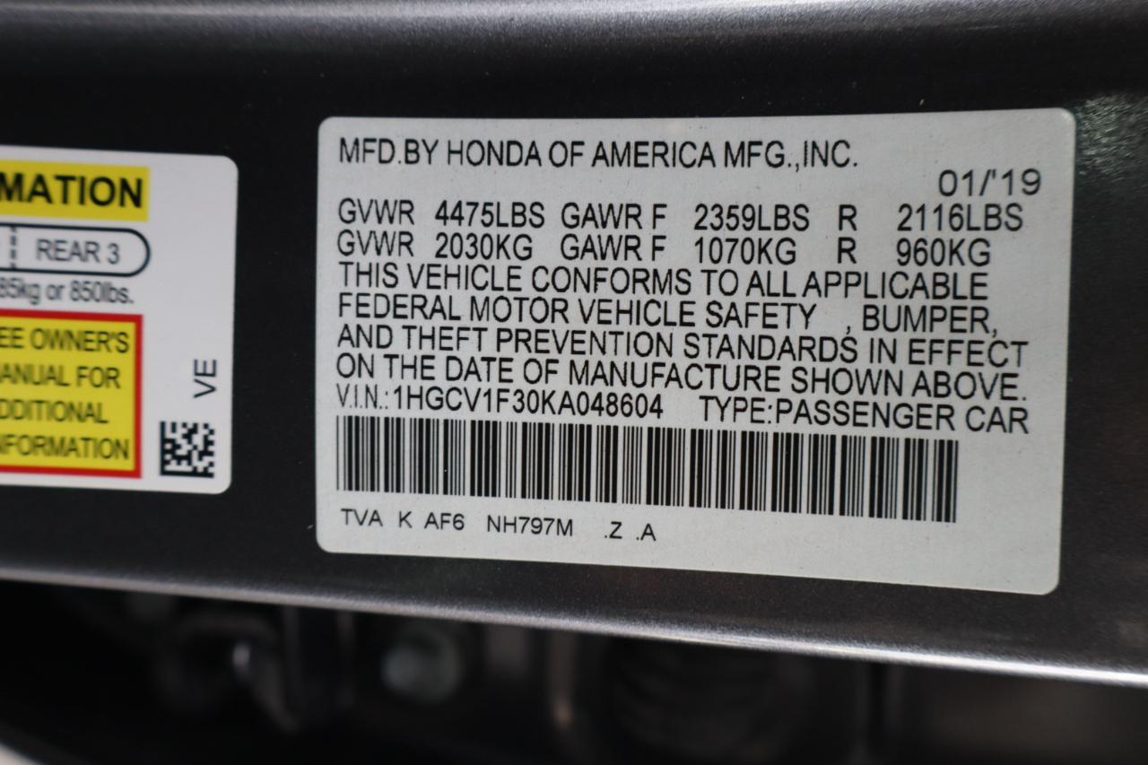 Honda Accord Sedan Sport 1.5T CVT 2019