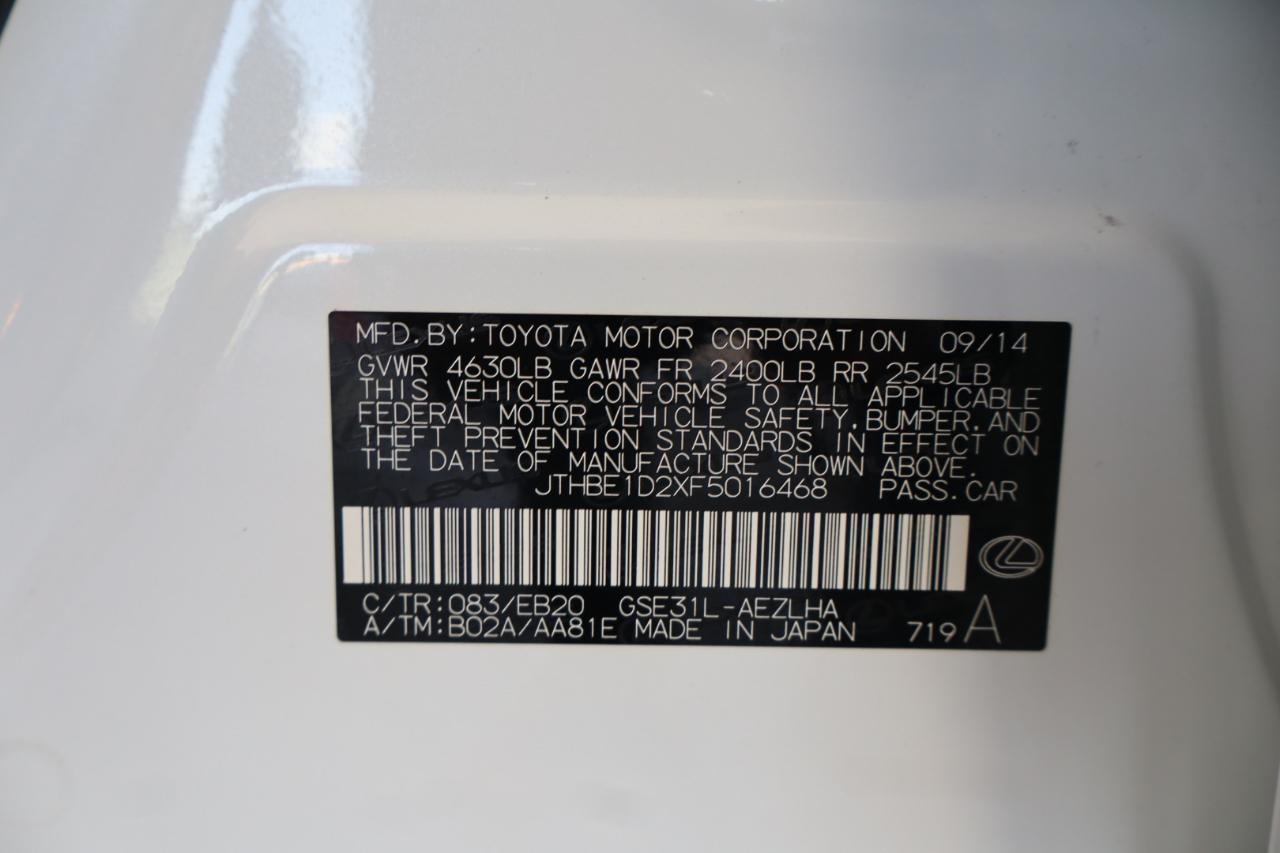 Lexus IS 350 4dr Sdn RWD 2015
