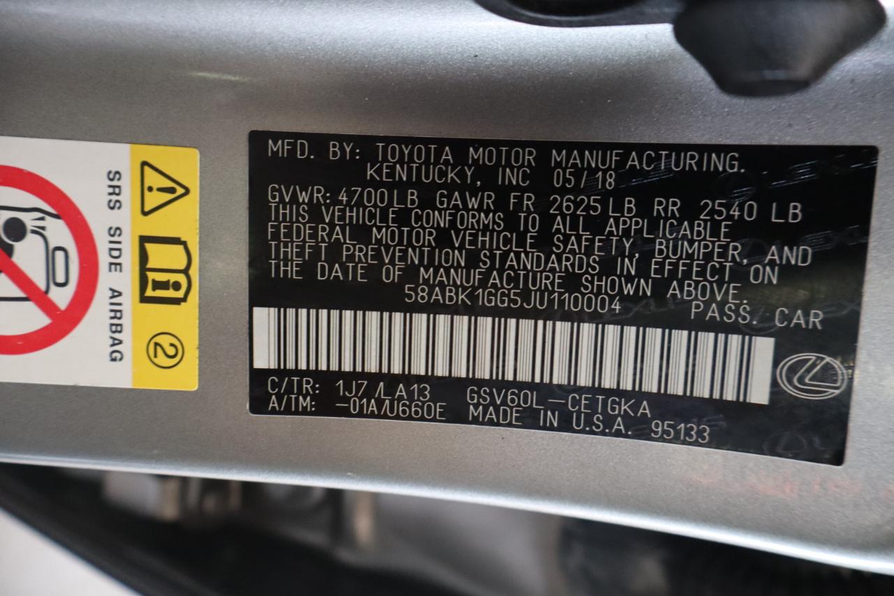 Lexus ES ES 350 FWD 2018