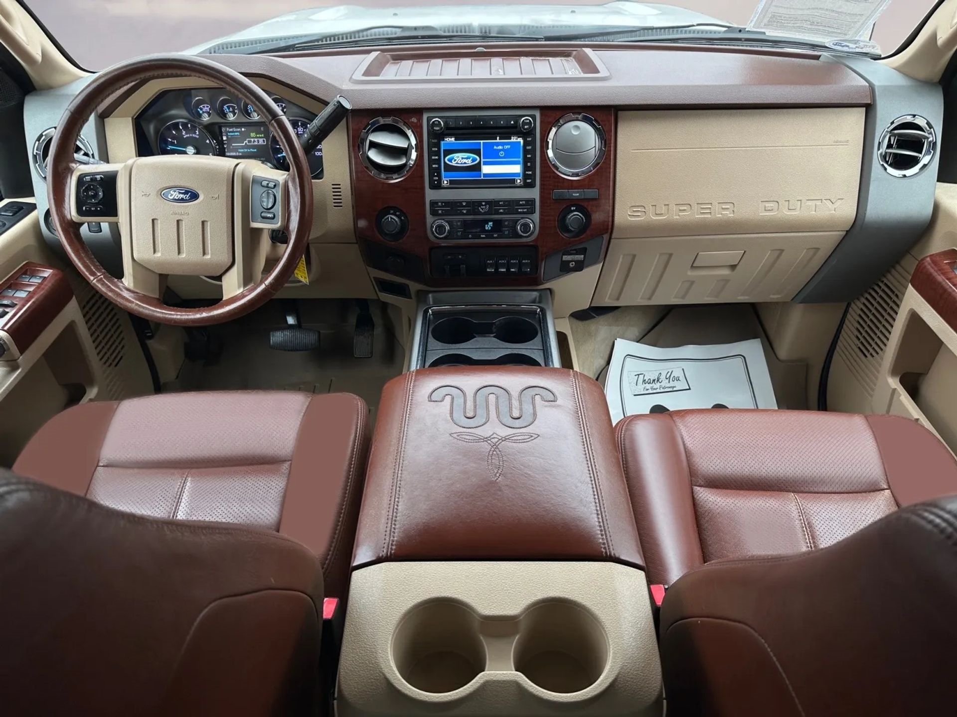 Ford Super Duty F-350 DRW 4WD Crew Cab 172" King Ranch 2012