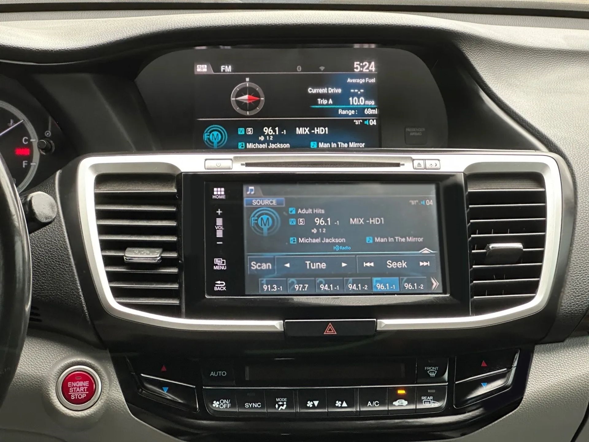 Honda Accord Sedan 4dr I4 CVT EX-L 2016