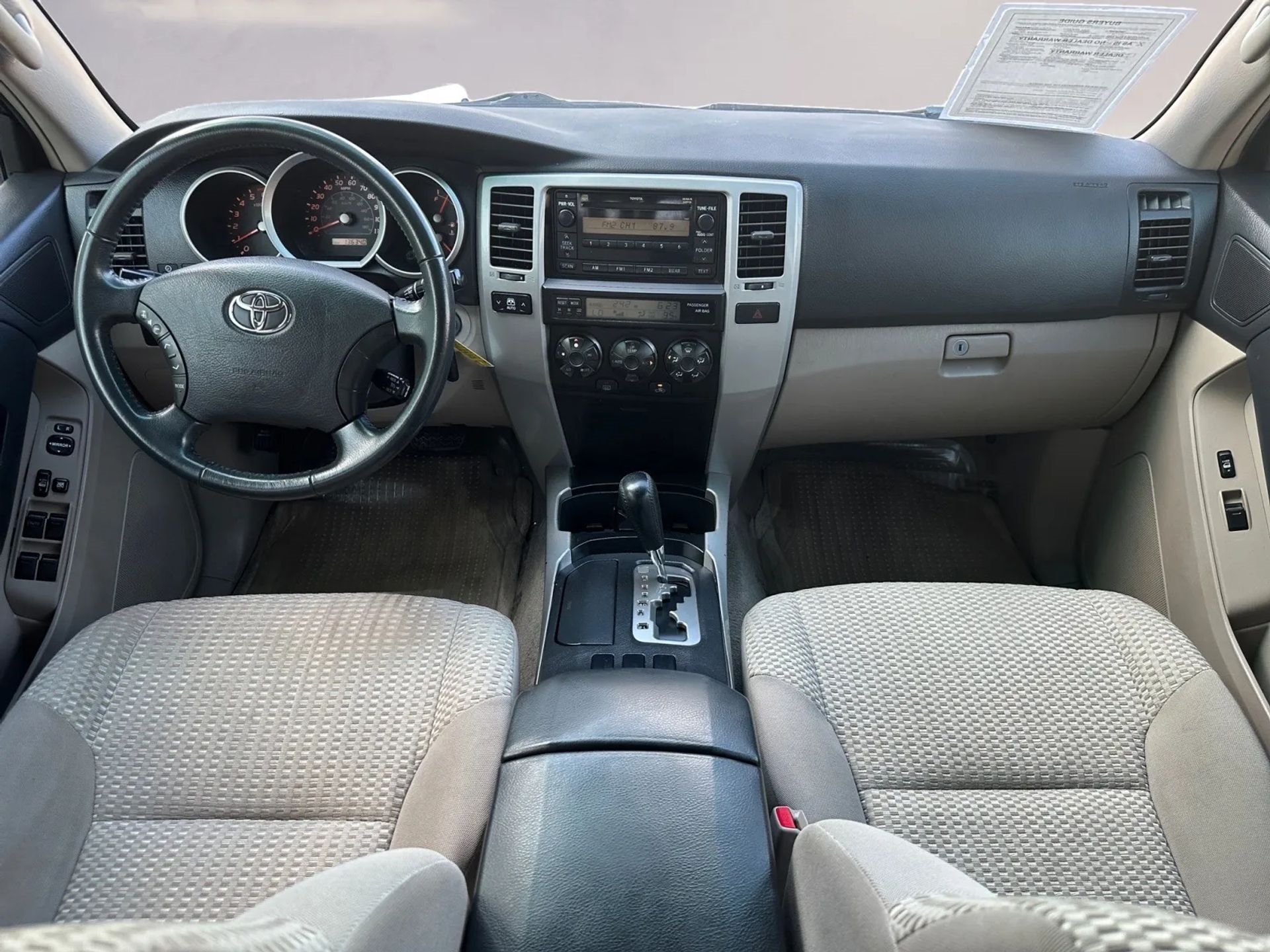 Toyota 4Runner RWD 4dr V6 Sport (Natl) 2008