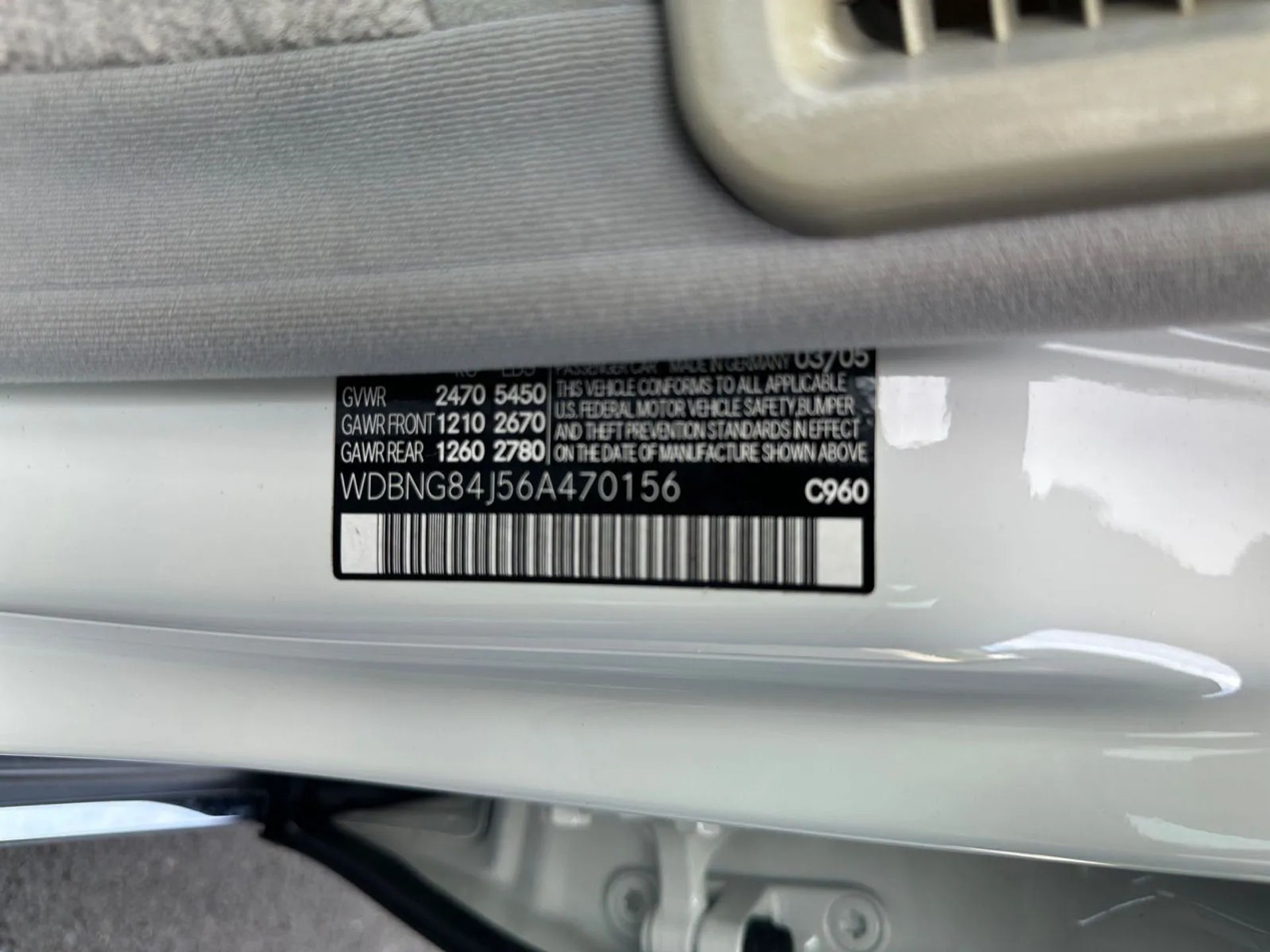 Mercedes-Benz S-Class 4dr Sdn 5.0L 4MATIC 2006