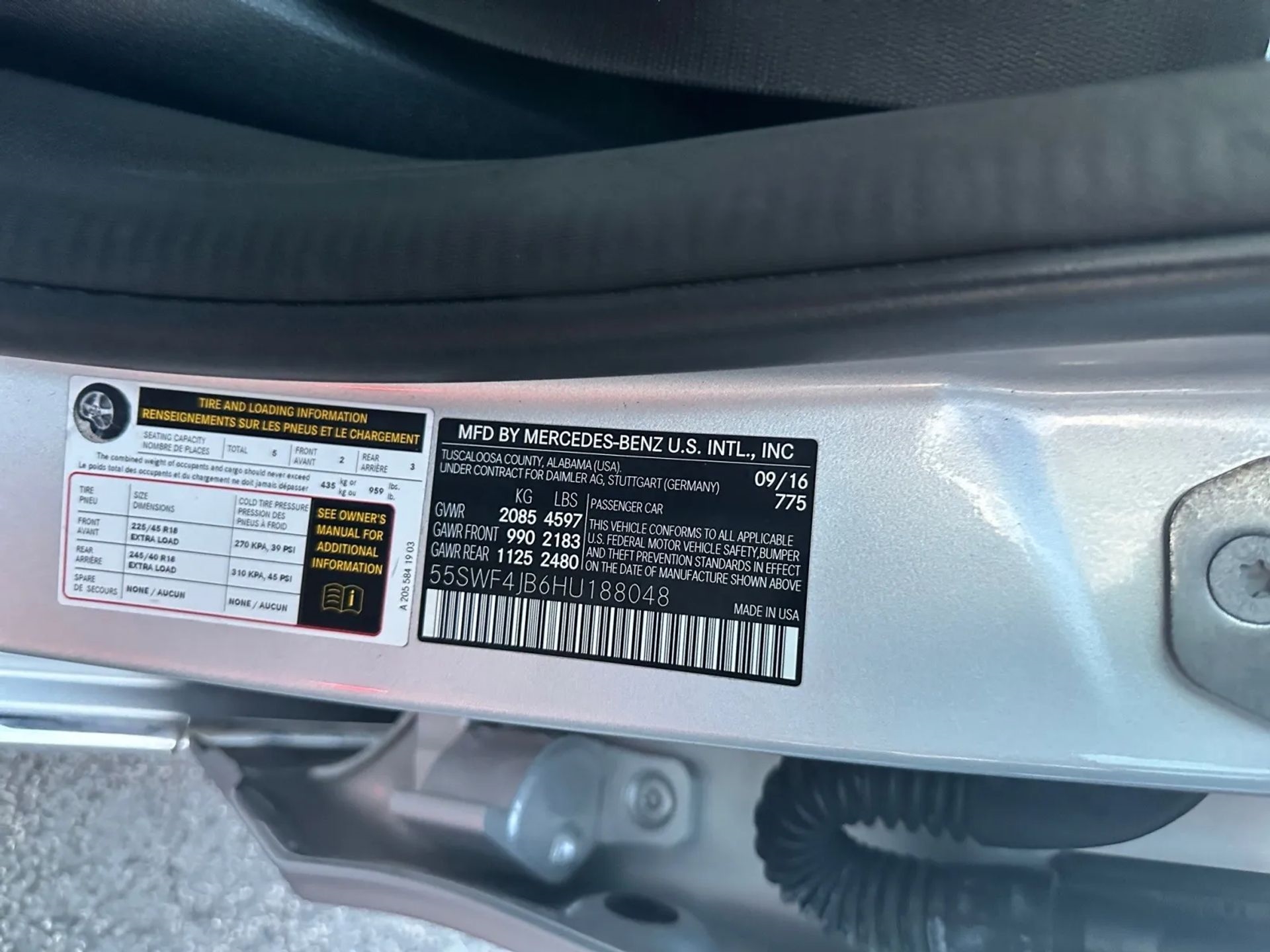 Mercedes-Benz C-Class C 300 Sedan 2017