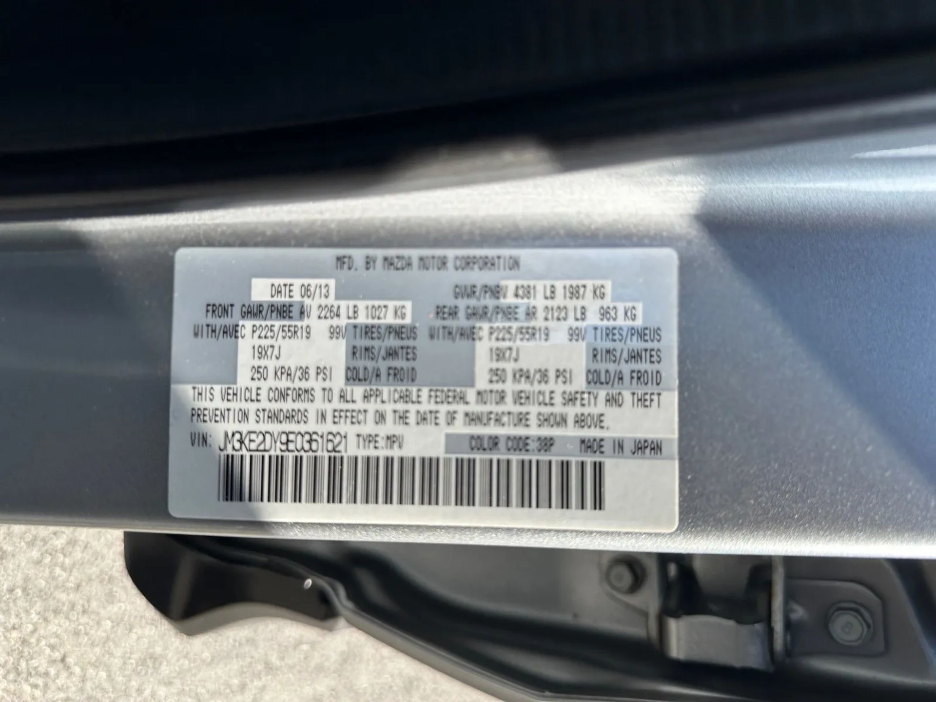 Mazda CX-5 FWD 4dr Auto Grand Touring 2014