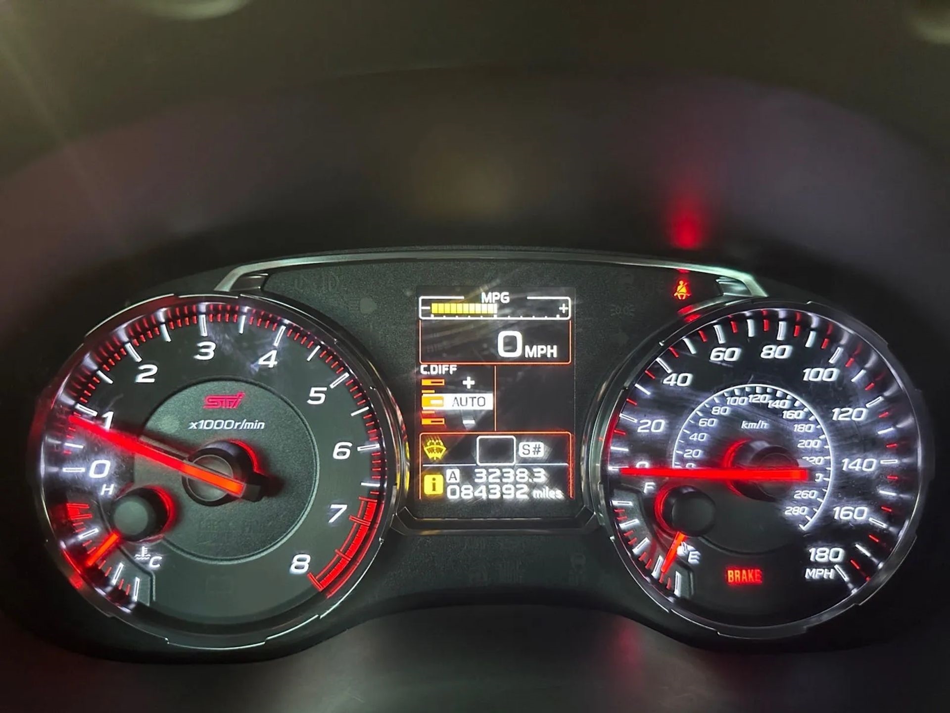 Subaru WRX STI Limited Manual w/Lip Spoiler 2018