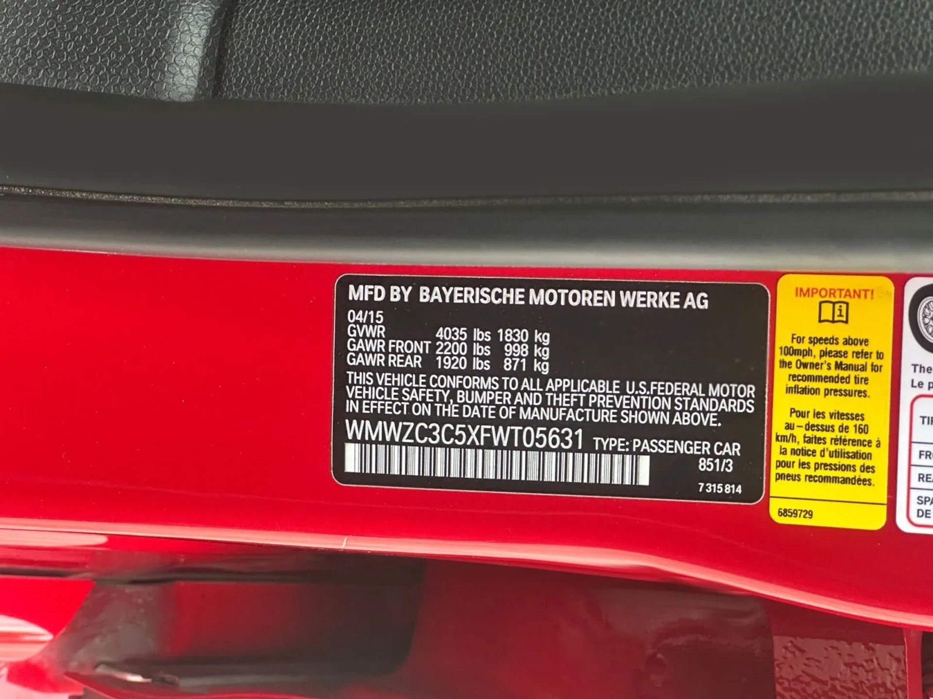 MINI Cooper Countryman FWD 4dr S 2015