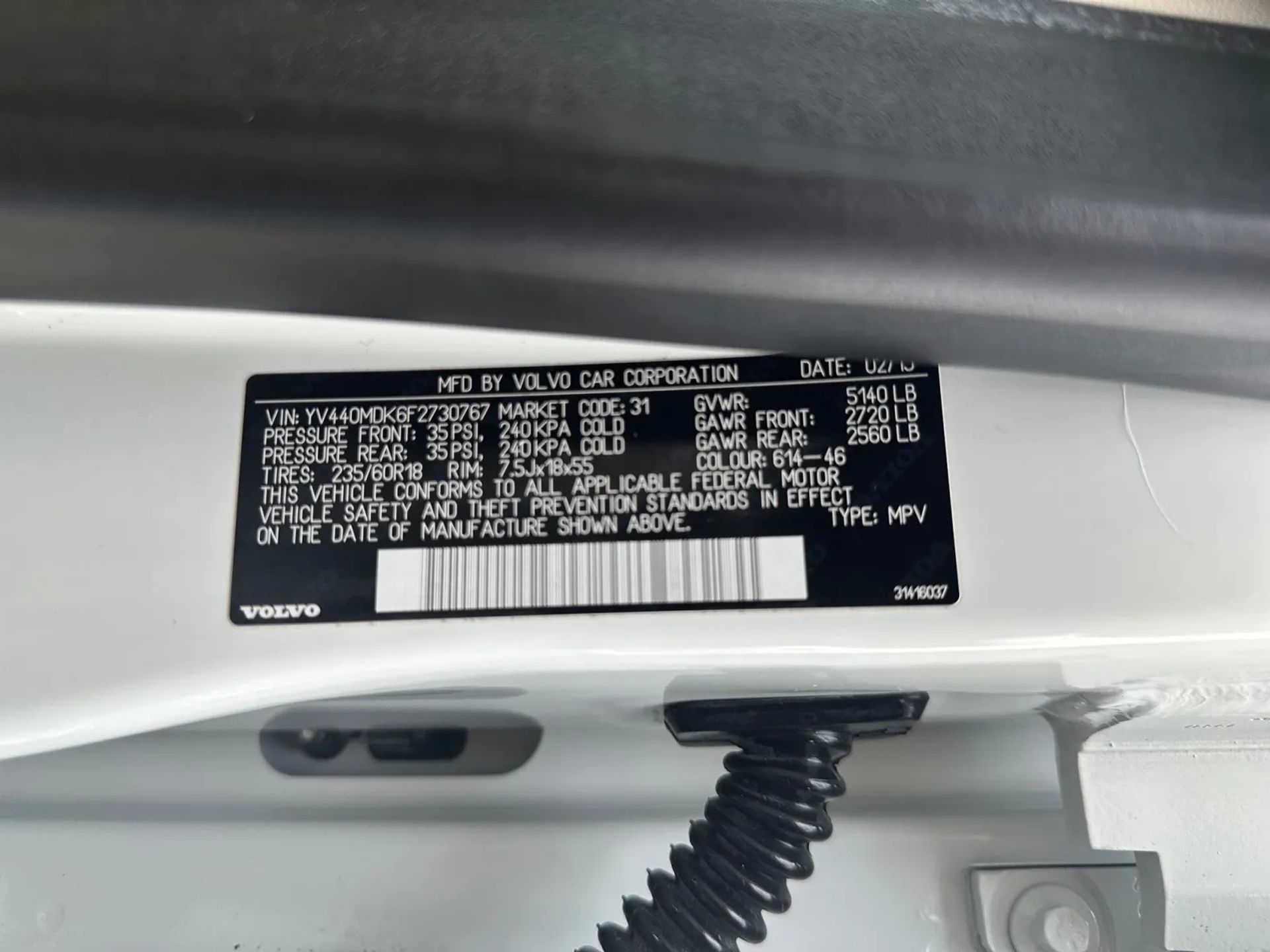 Volvo XC60 2015.5 FWD 4dr T5 Drive-E Premier 2015