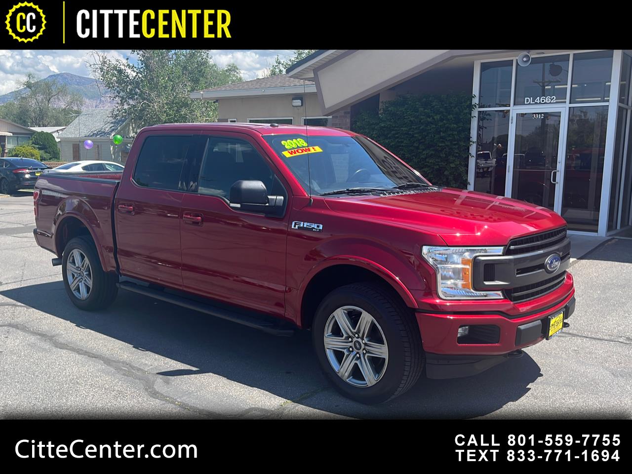 2018 Ford F-150 XLT 4WD SuperCrew 5.5' Box