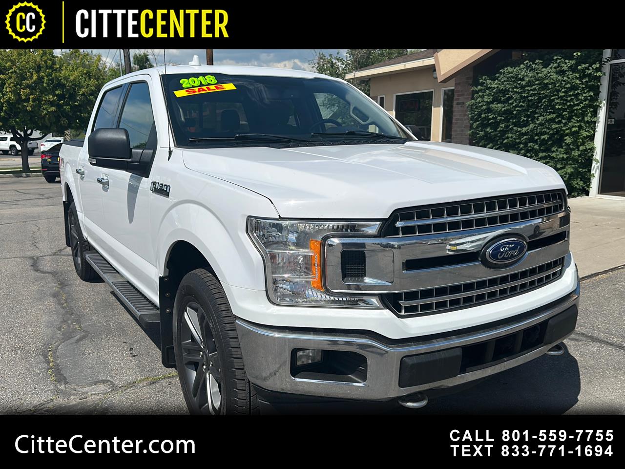 2018 Ford F-150 XLT 4WD SuperCrew 5.5' Box