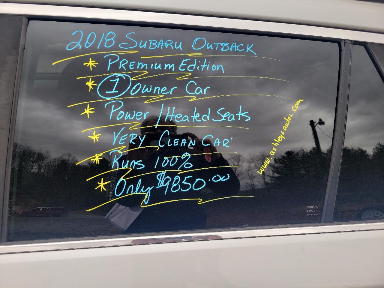 Subaru Outback 2.5i Premium 2018