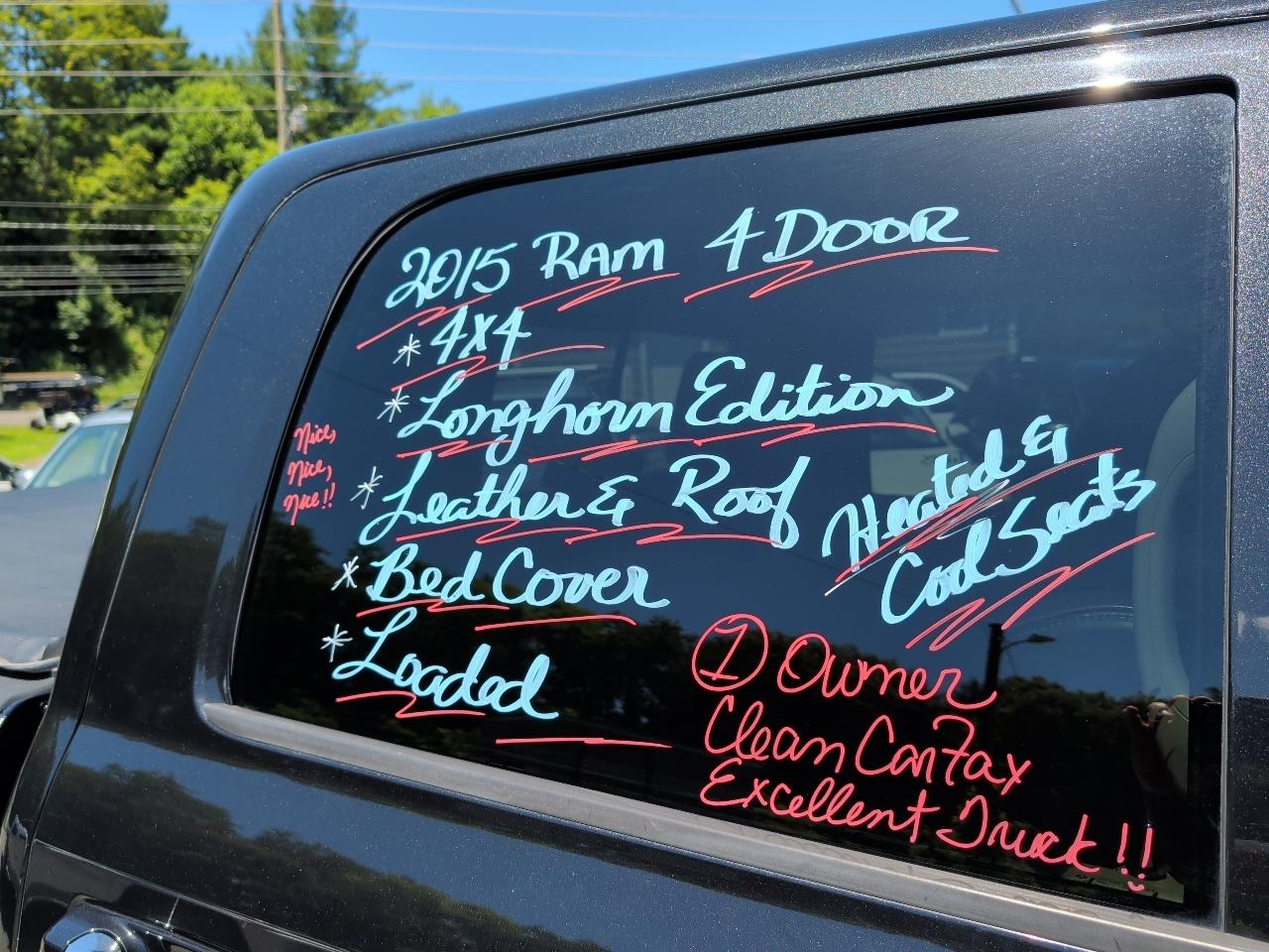 RAM 1500 Longhorn 4x4 Crew Cab 5'7" Box 2015