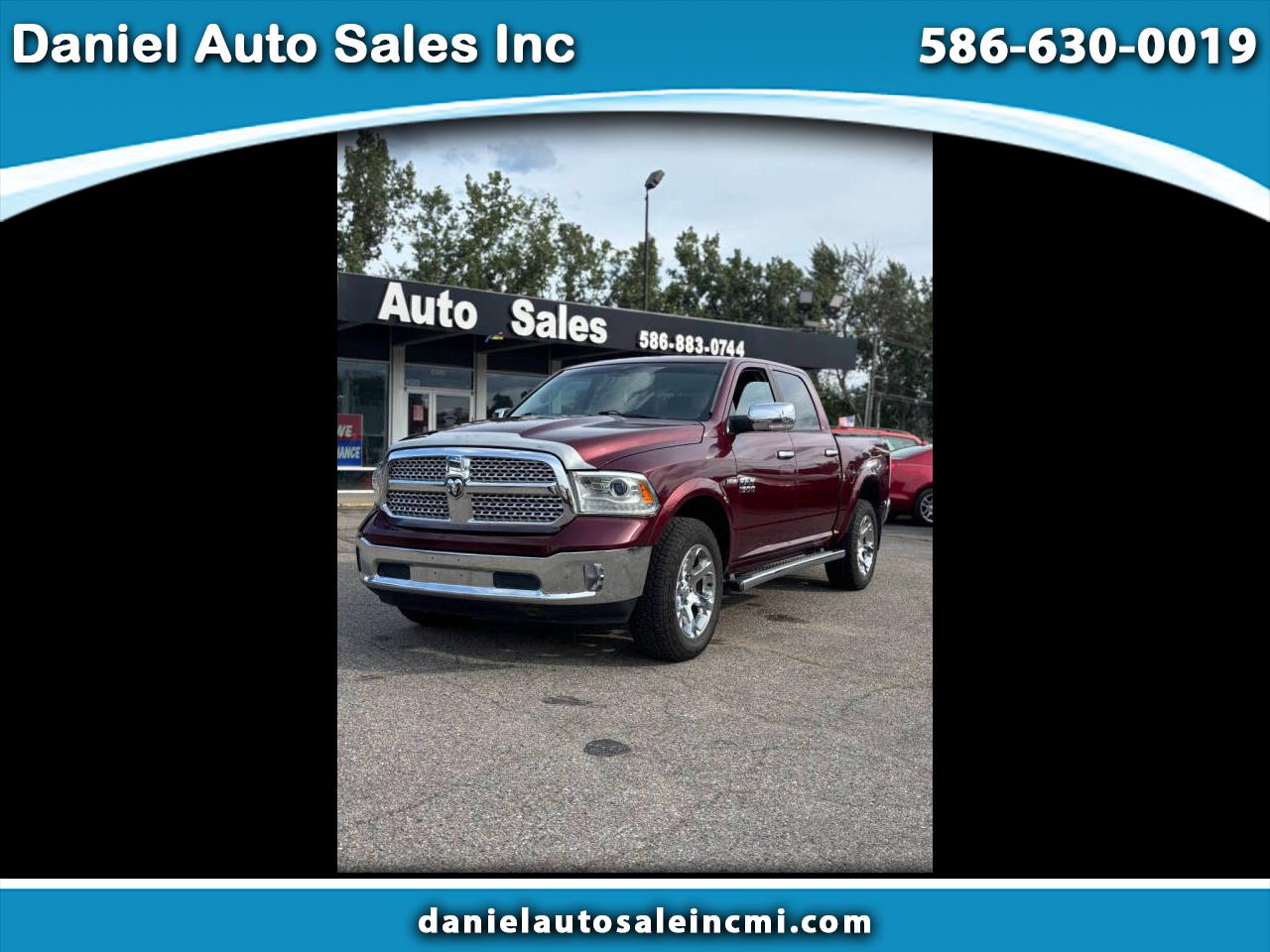 2016 RAM 1500 Laramie Crew Cab SWB 4WD