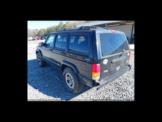Black 2000 Jeep Cherokee Sport 4-Door 4WD SUV / Crossover Four-Wheel Drive Automatic