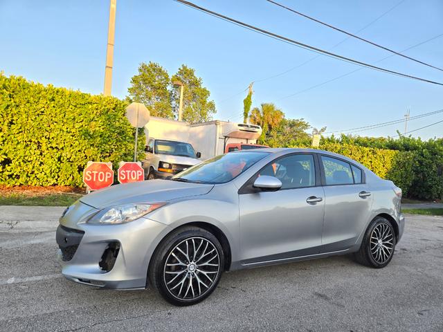 Gray 2012 Mazda MAZDA3 i Sport Sedan Front-Wheel Drive Automatic