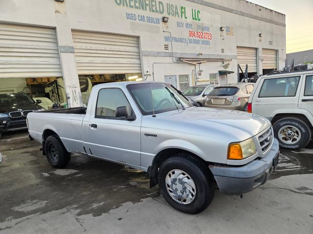 Silver 2002 Ford Ranger Pickup Truck Automatic