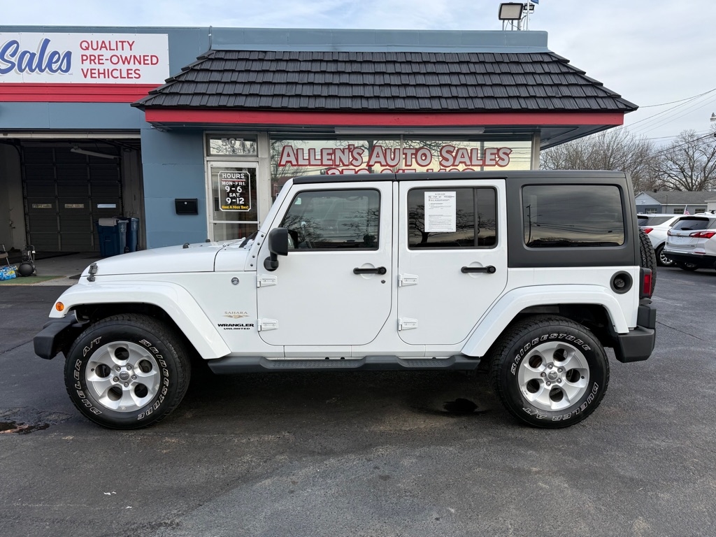 2013 Jeep Wrangler Unlimited Sahara 4WD
