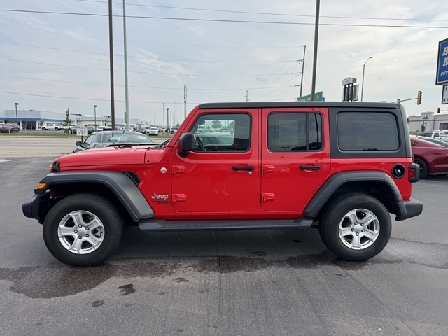 Jeep Wrangler Unlimited Sport S 4x4 2020 Jeep Wrangler Unlimited Sport S 4x4 2020