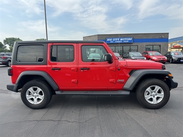 Jeep Wrangler Unlimited Sport S 4x4 2020 Jeep Wrangler Unlimited Sport S 4x4 2020