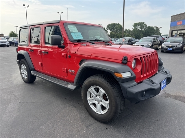 Jeep Wrangler Unlimited Sport S 4x4 2020 Jeep Wrangler Unlimited Sport S 4x4 2020