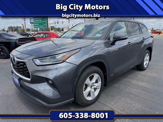 2021 Toyota Highlander Hybrid LE AWD (Natl)