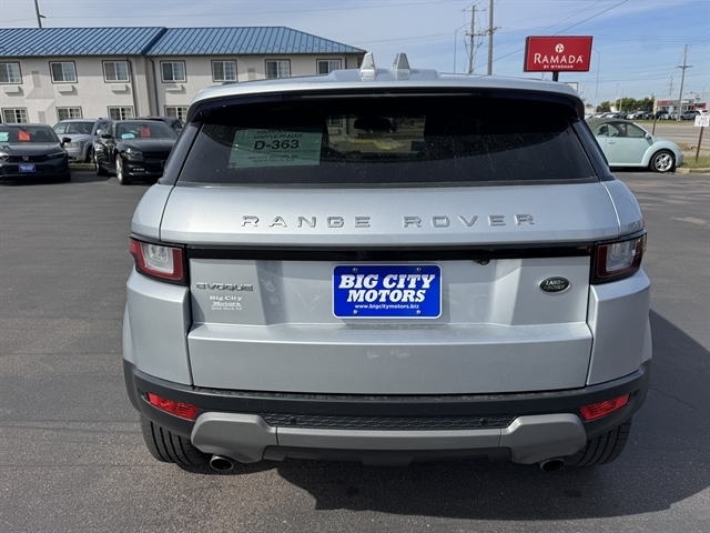 Land Rover Range Rover Evoque 5 Door SE 2018 Land Rover Range Rover Evoque 5 Door SE 2018