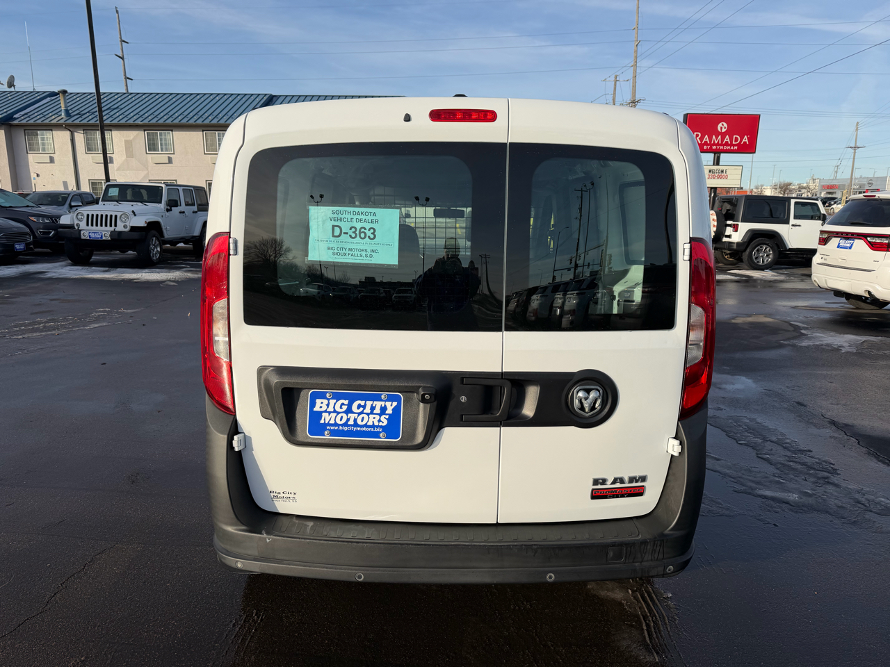 RAM ProMaster City Cargo Van Tradesman Van 2018