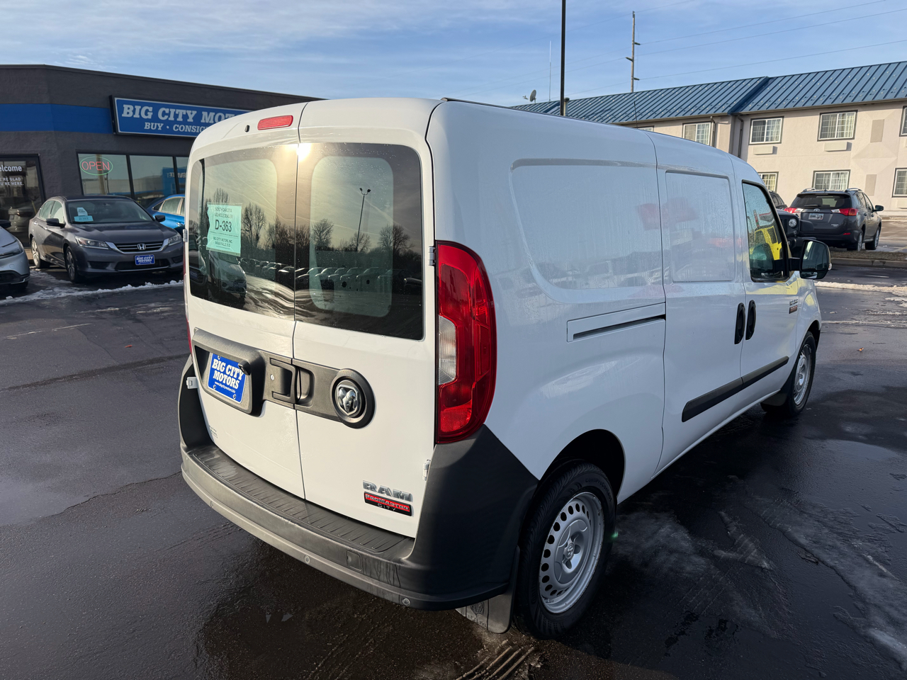 RAM ProMaster City Cargo Van Tradesman Van 2018