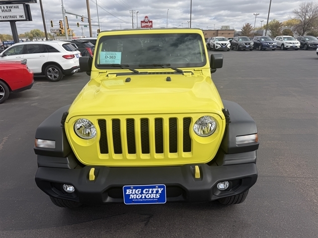 Jeep Wrangler Sport S 4 Door 4x4 2023 Jeep Wrangler Sport S 4 Door 4x4 2023
