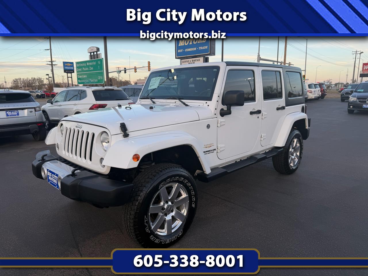 2014 Jeep Wrangler Unlimited 4WD 4dr Sahara