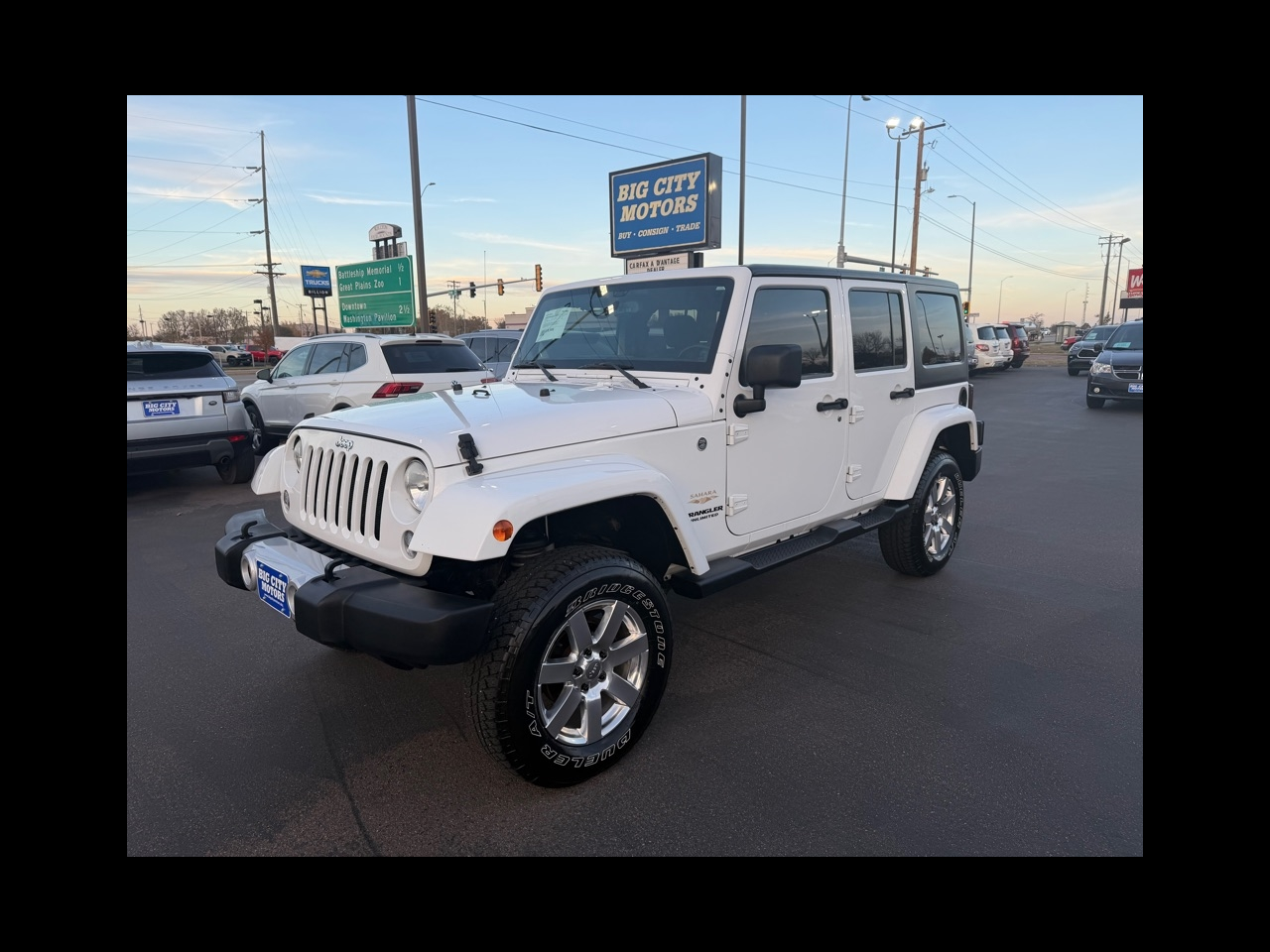 Jeep Wrangler Unlimited 4WD 4dr Sahara 2014