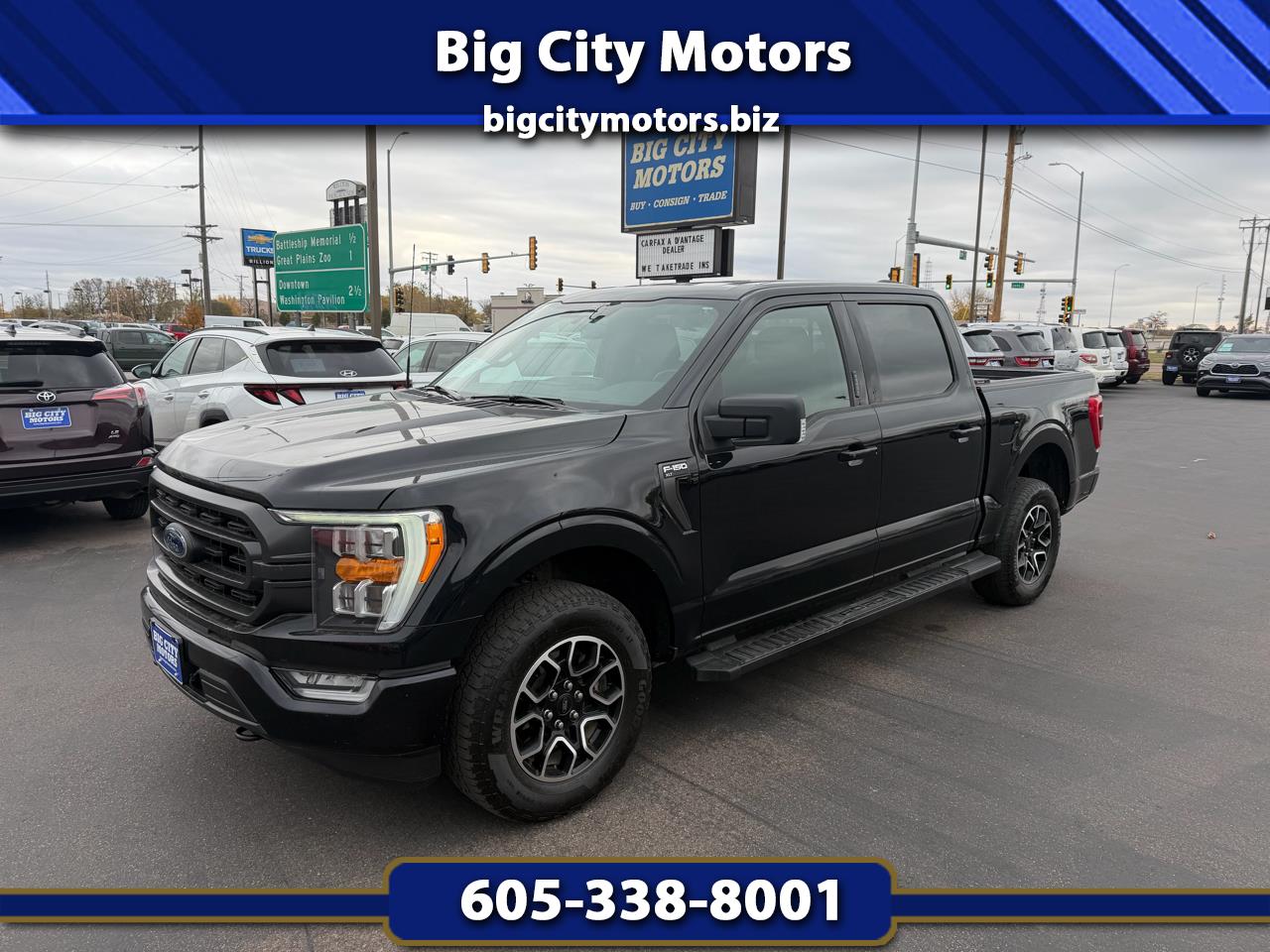2022 Ford F-150 XLT SuperCrew 5.5-ft. Bed 4WD
