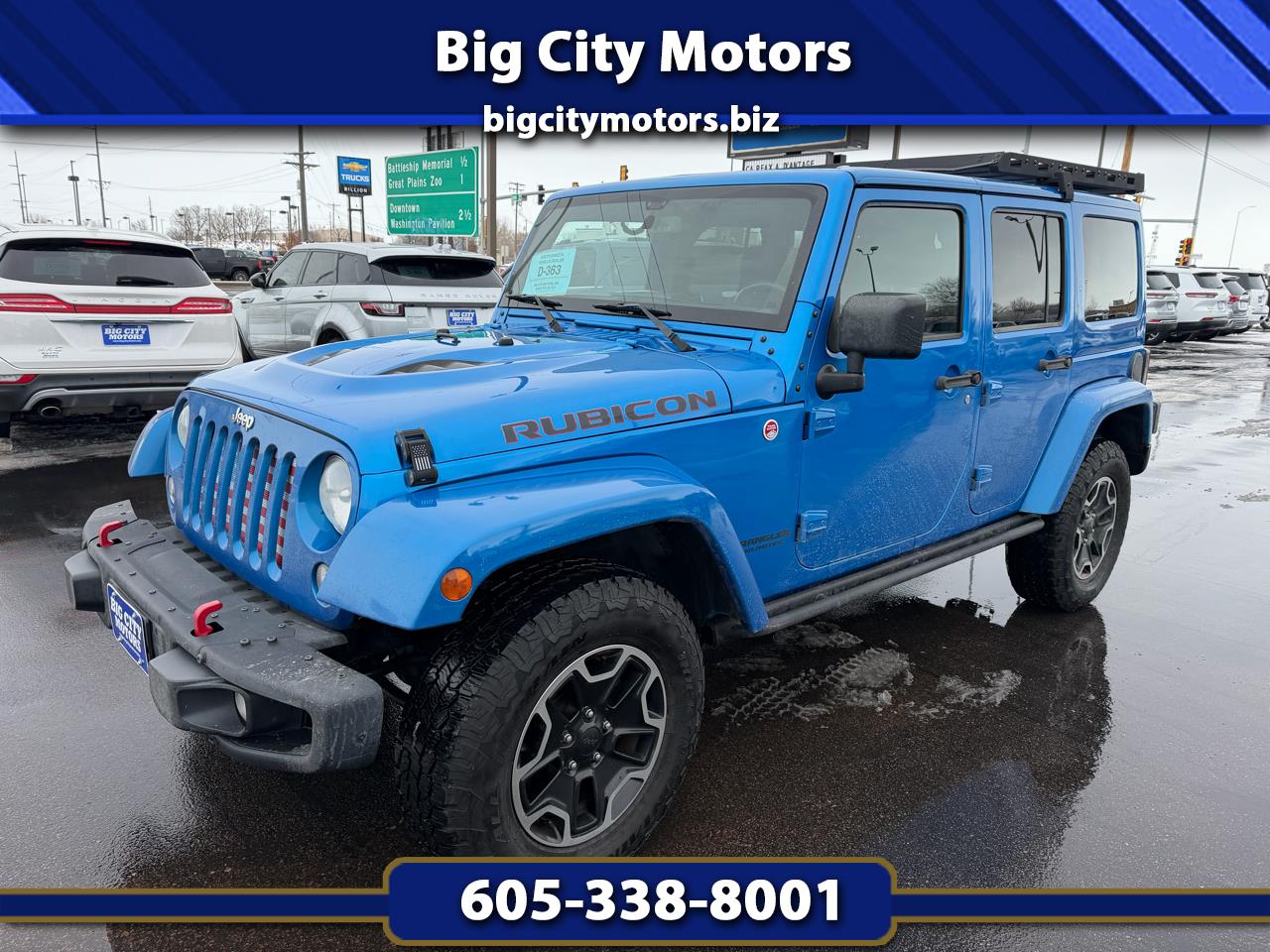 2015 Jeep Wrangler Unlimited 4WD 4dr Rubicon Hard Rock
