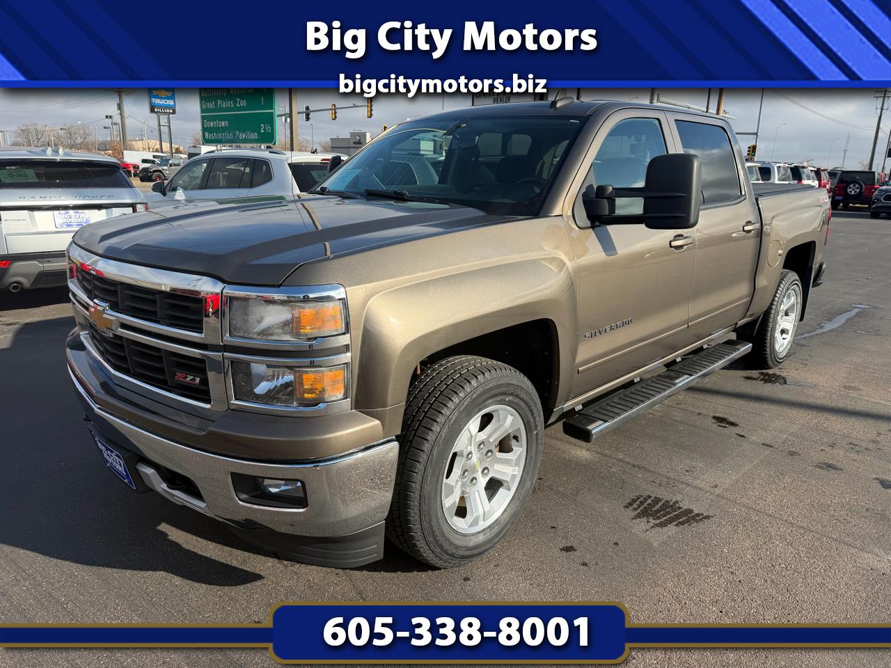 2015 Chevrolet Silverado 1500 4WD Crew Cab 143.5" LT w/2LT