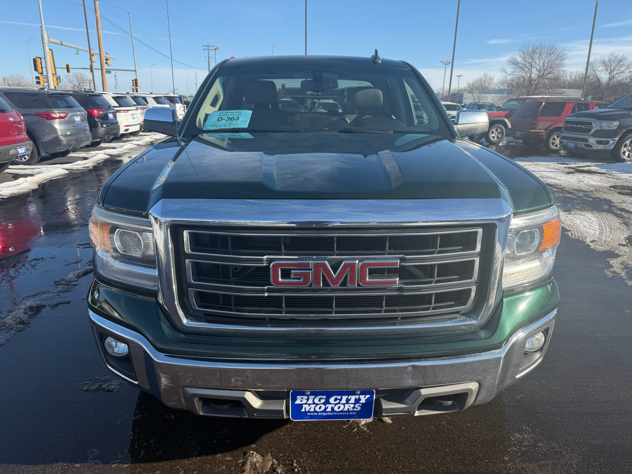 GMC Sierra 1500 4WD Double Cab 143.5" SLT 2015