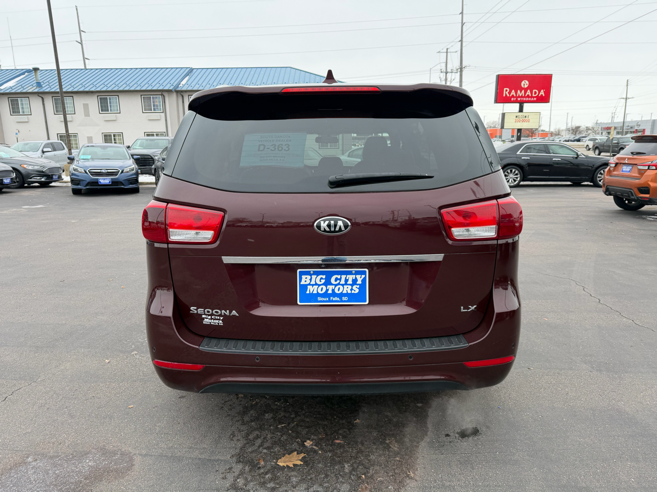 Kia Sedona 4dr Wgn LX 2016
