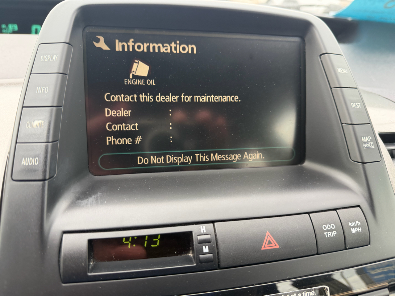 Toyota Prius 5dr HB (Natl) 2009