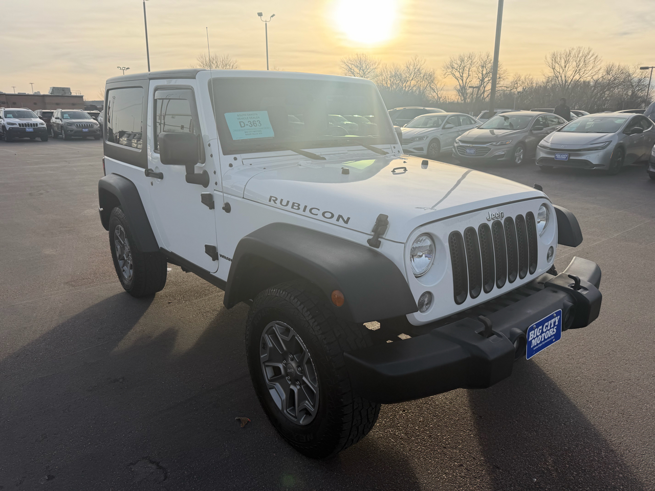 Jeep Wrangler 4WD 2dr Rubicon 2016