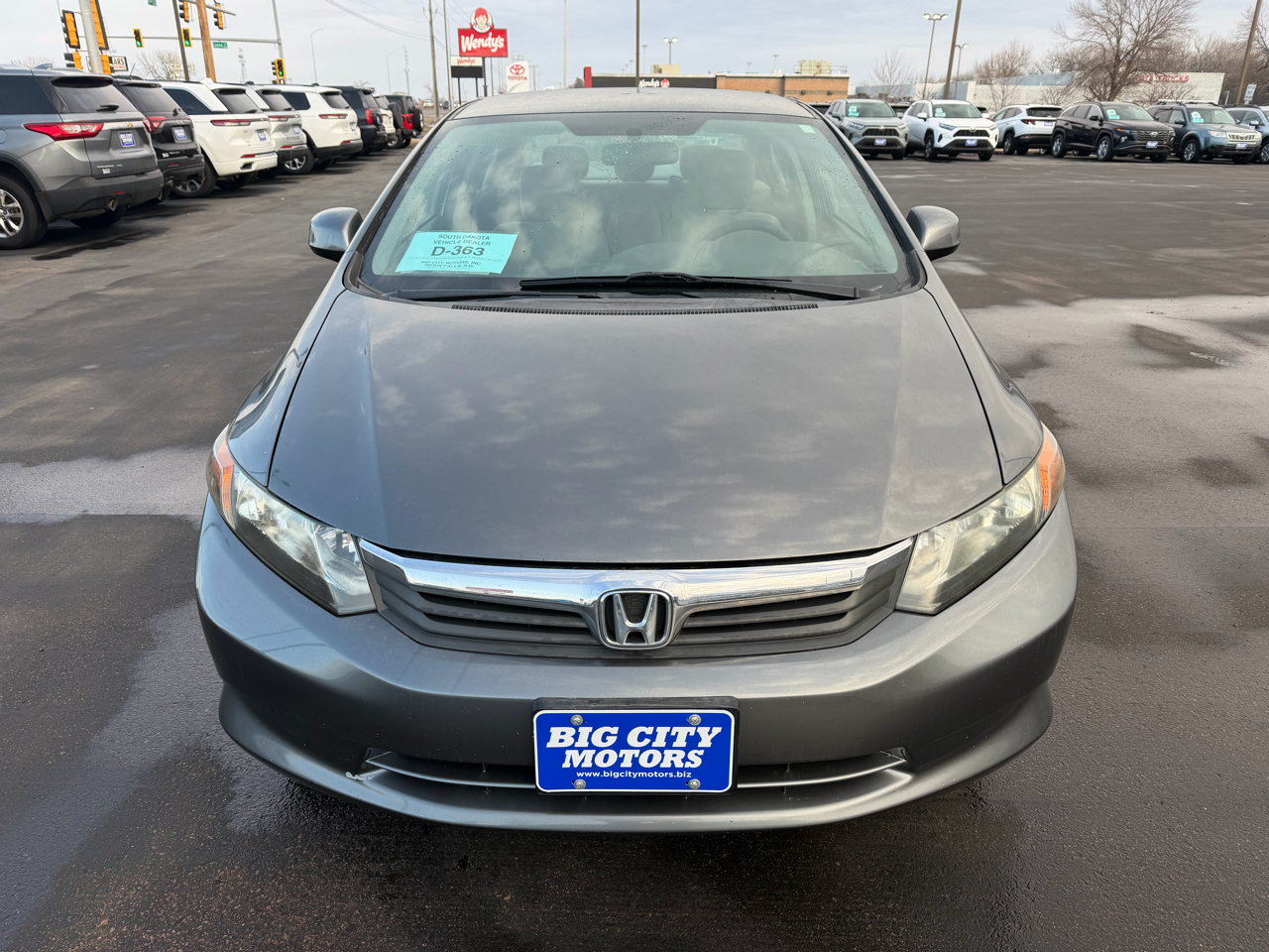 Honda Civic Sdn 4dr Man LX 2012