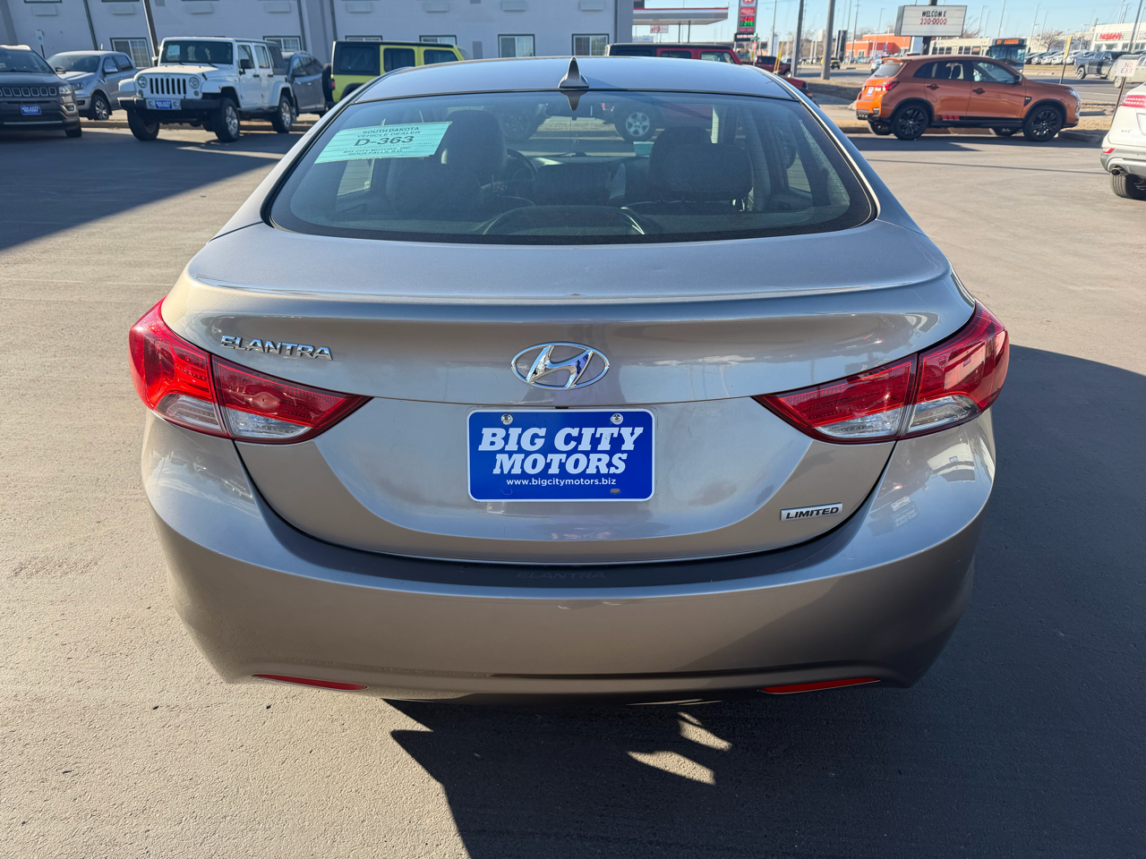Hyundai Elantra 4dr Sdn Auto Limited (Alabama Plant) 2012