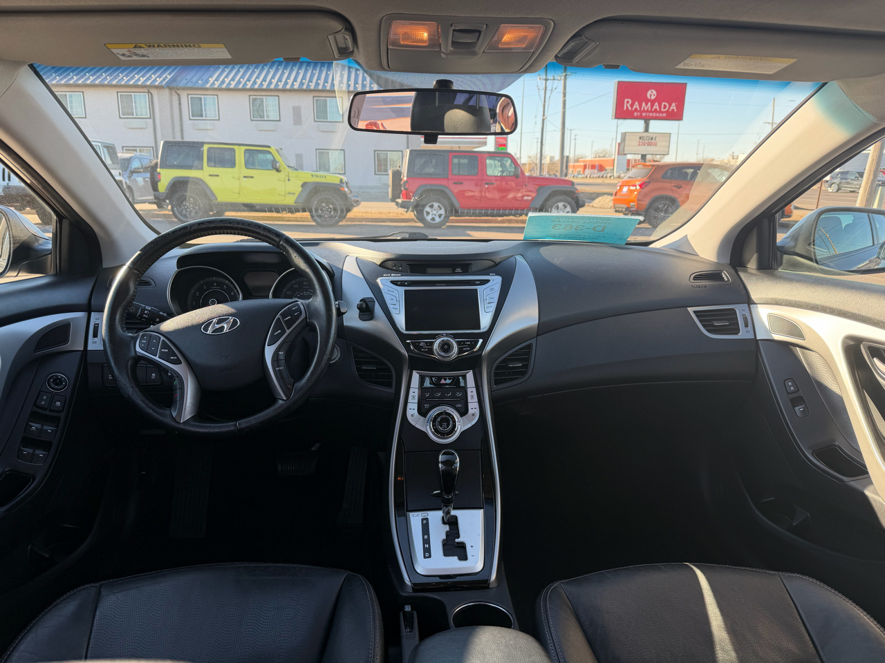 Hyundai Elantra 4dr Sdn Auto Limited (Alabama Plant) 2012