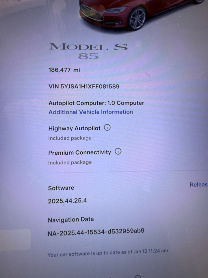 Tesla Model S 85 2015