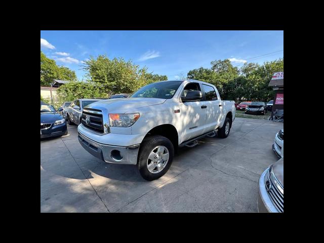 White 2012 Toyota Tundra Pickup Truck Four-Wheel Drive Automatic