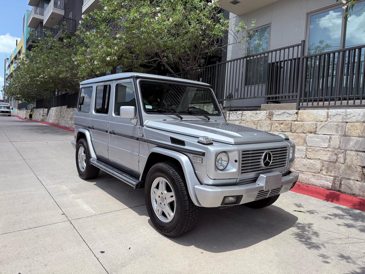 Silver 2002 Mercedes-Benz G-Class SUV / Crossover All-Wheel Drive Automatic
