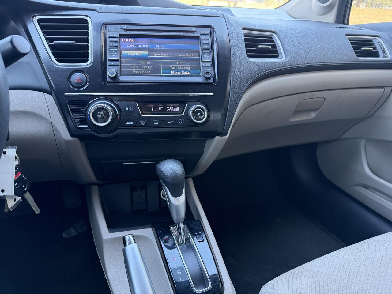 Honda Civic Hybrid CVT AT-PZEV 2013