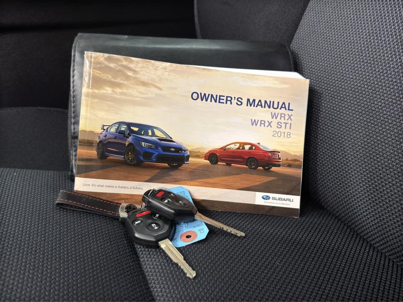 Subaru WRX Premium Manual 2018